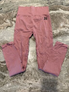 BETTER BODIES Dusty Rose Seamless High-Waist Leggings